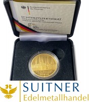 100 Euro Gold - Lübeck - 1/2 Unze Feingold 100 Euro Gold - Lübeck - 1/2 Unze Feingold
