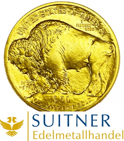 1 Unze American Buffalo Gold - 31.1 Gramm Feingold