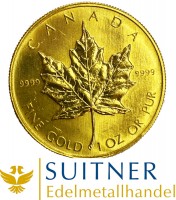 1 Unze Feingold Maple Leaf 1 Unze Feingold Maple Leaf