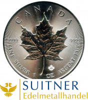 1 Oz Münze Silber Maple Leaf 1 Oz Münze Silber Maple Leaf