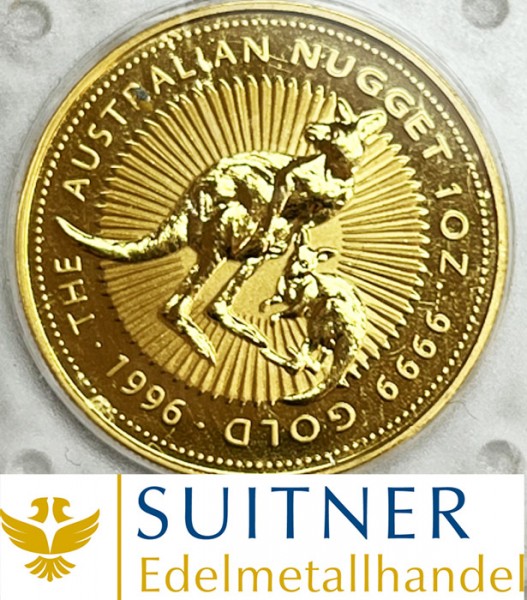 100 Dollars - Australien Nugget - Gold - 1Oz Feingold