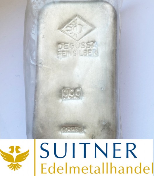 1kg Silberbarren