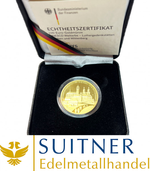 100 Euro Gold - Wittenberg - 2017